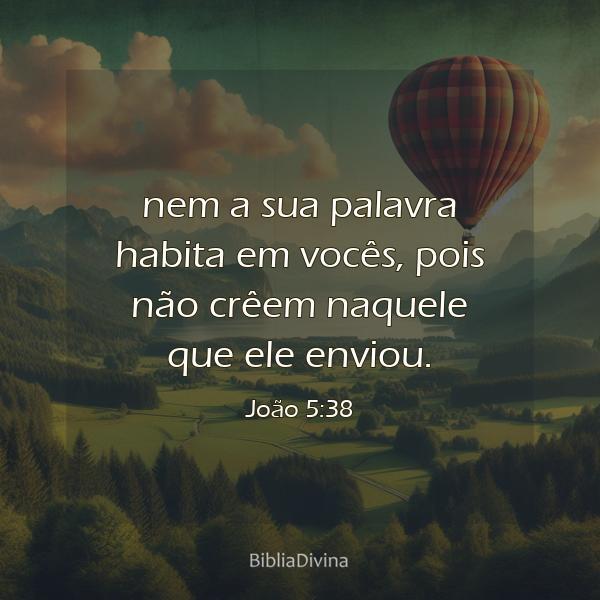 João 5:38