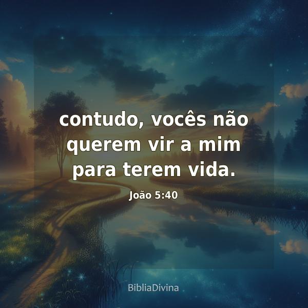 João 5:40