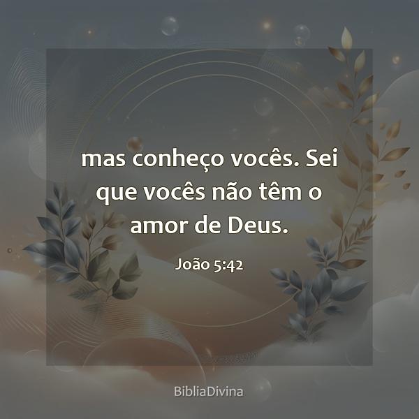 João 5:42