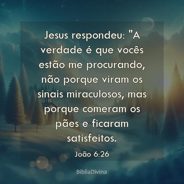 João 6:26