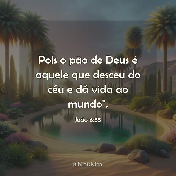 João 6:33