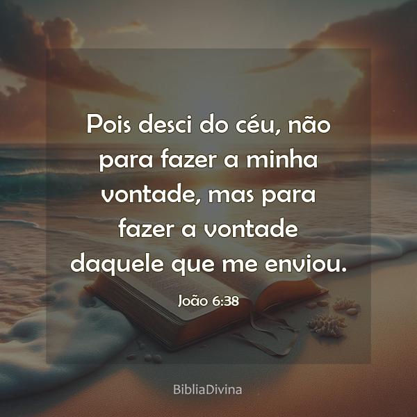 João 6:38