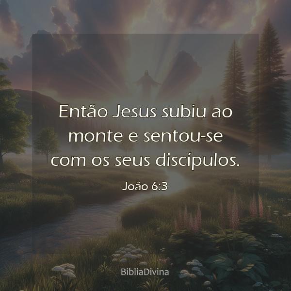 João 6:3