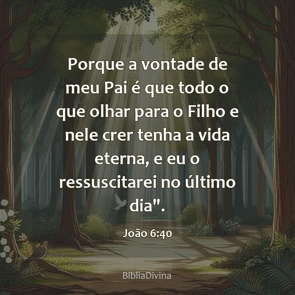 João 6:40