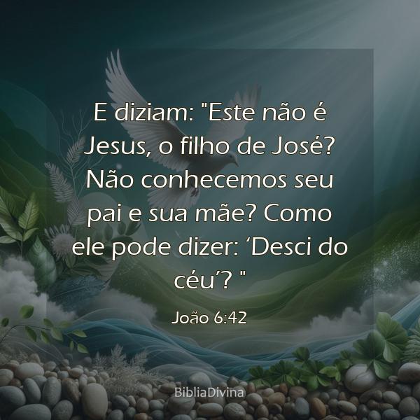 João 6:42