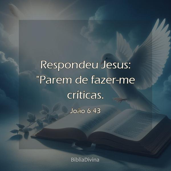 João 6:43