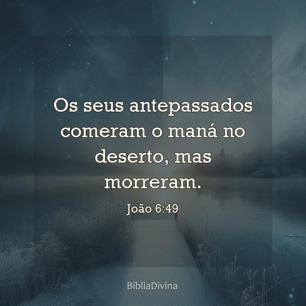 João 6:49