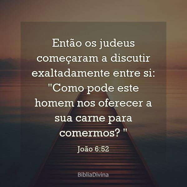 João 6:52