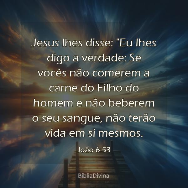 João 6:53