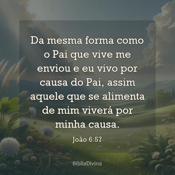 João 6:57