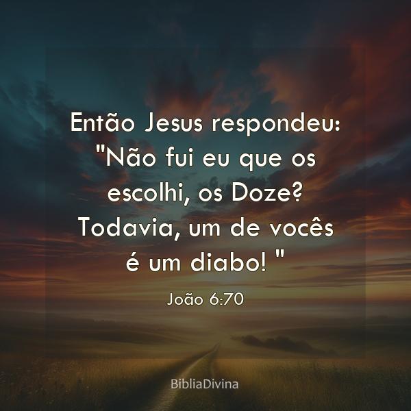 João 6:70