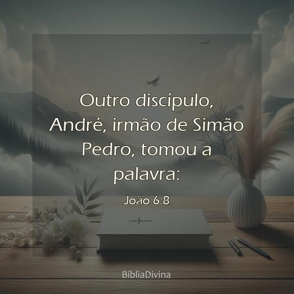 João 6:8