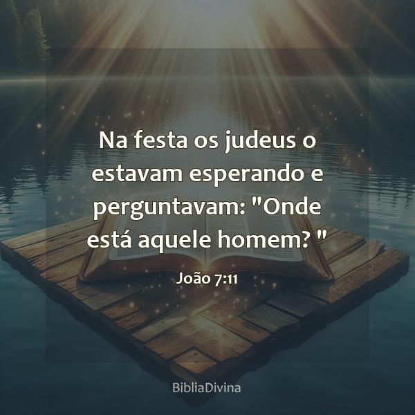 João 7:11