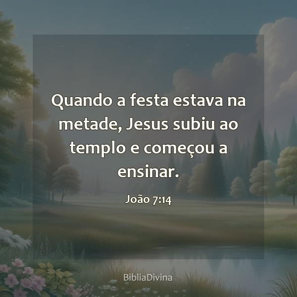 João 7:14