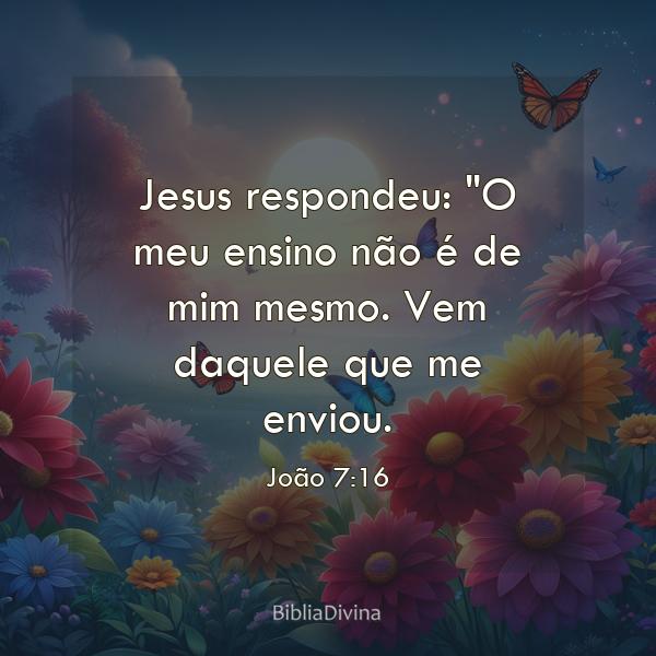 João 7:16