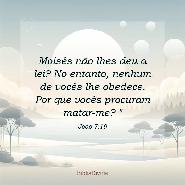 João 7:19