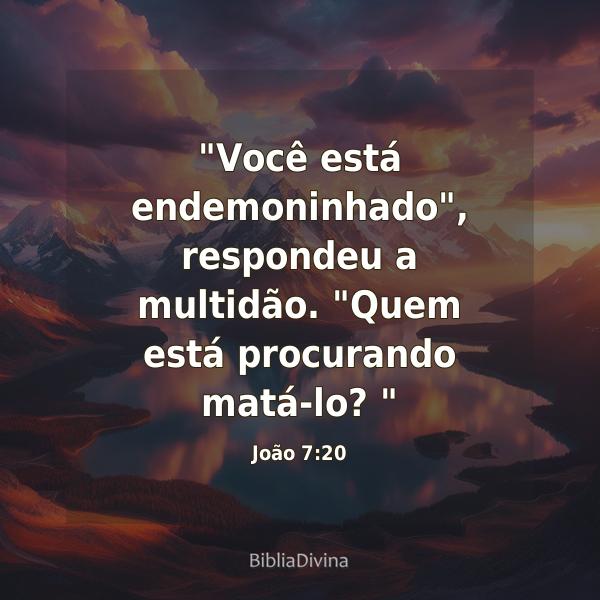 João 7:20