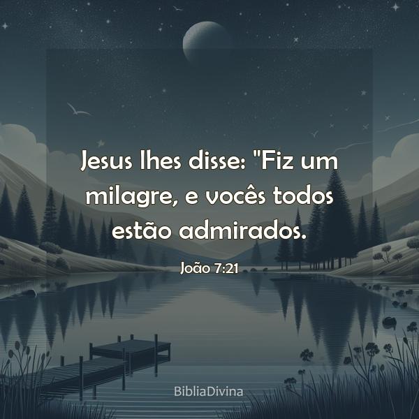 João 7:21