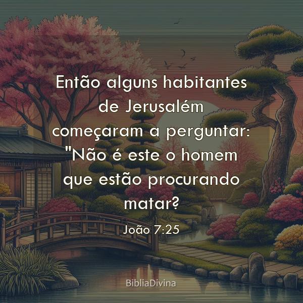 João 7:25