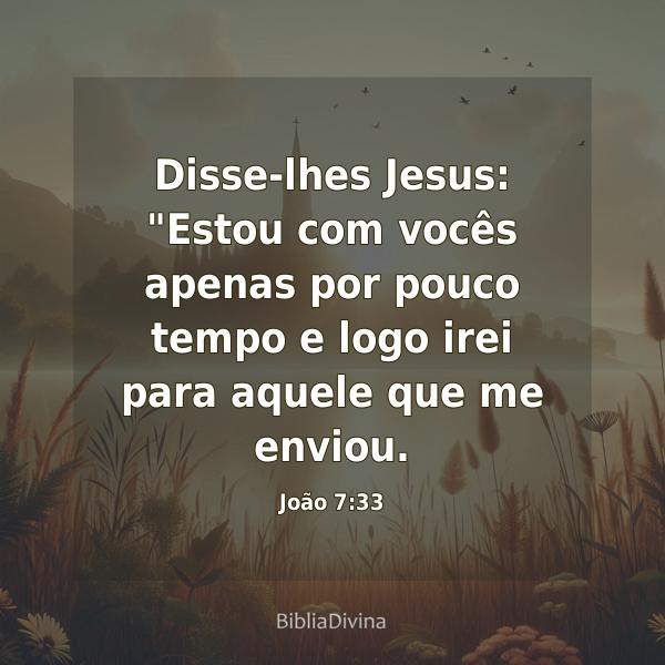 João 7:33