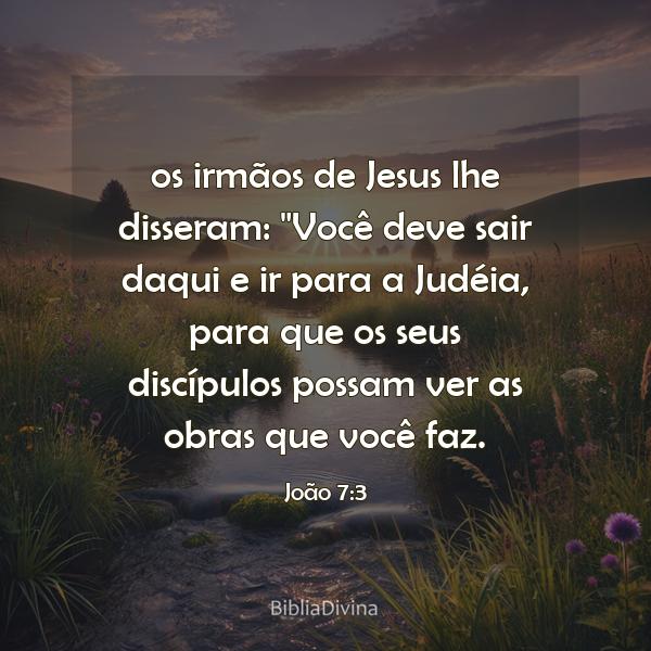 João 7:3