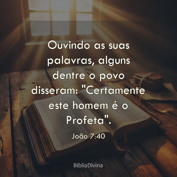 João 7:40