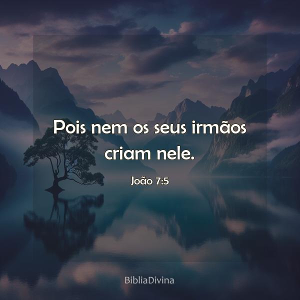 João 7:5