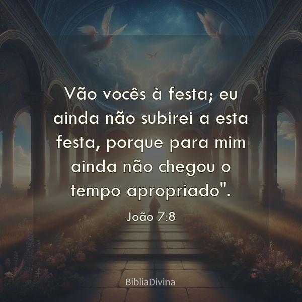 João 7:8