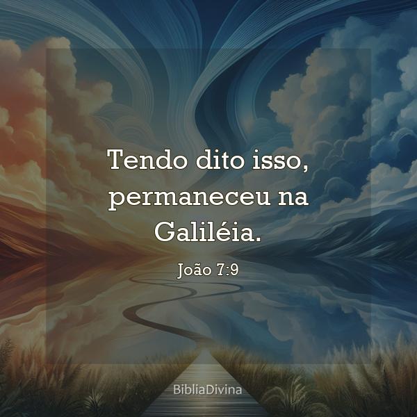 João 7:9