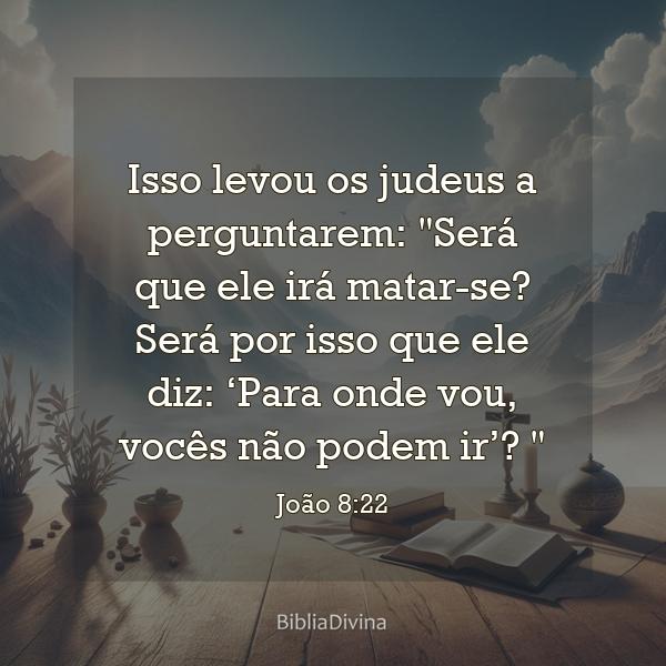 João 8:22