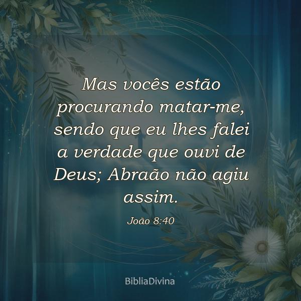 João 8:40