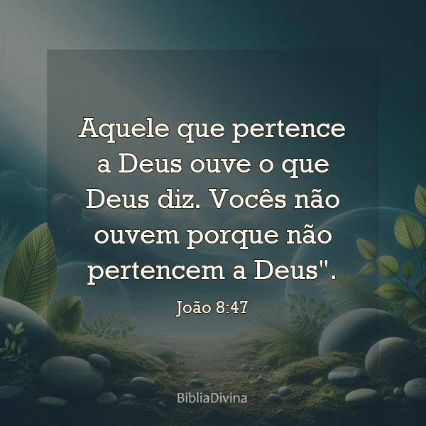 João 8:47