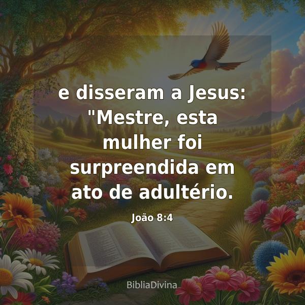 João 8:4