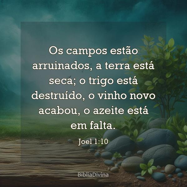 Joel 1:10