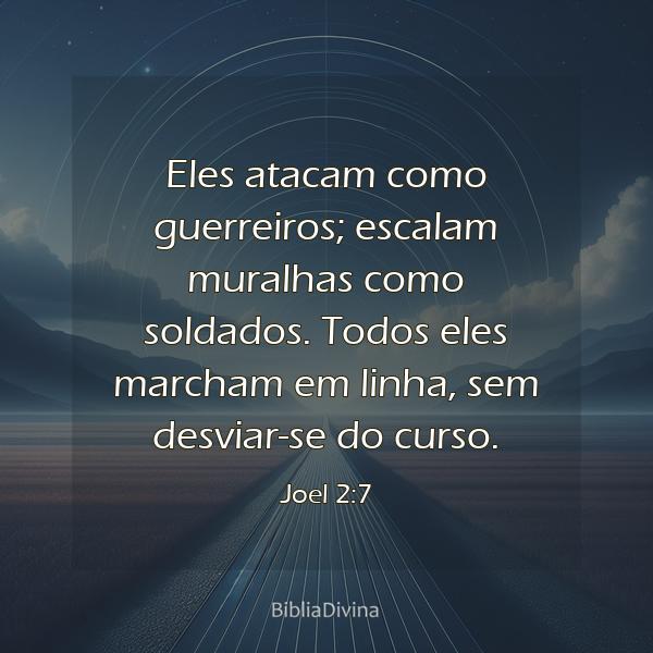 Joel 2:7