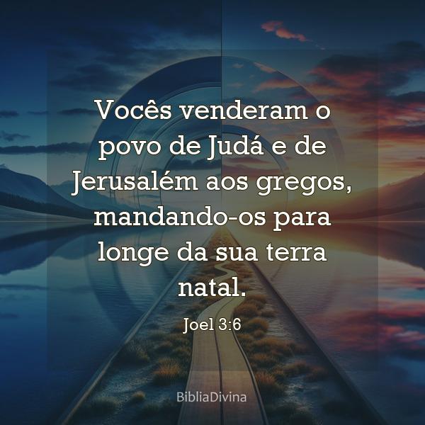 Joel 3:6