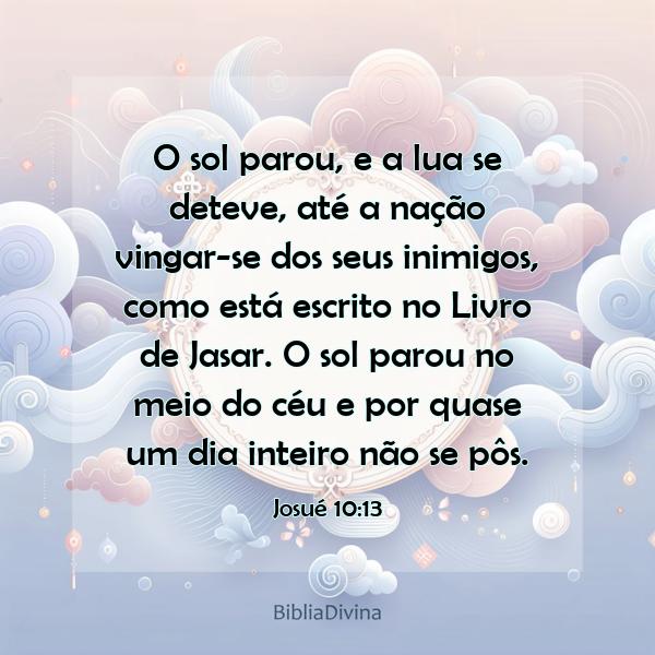 Josué 10:13