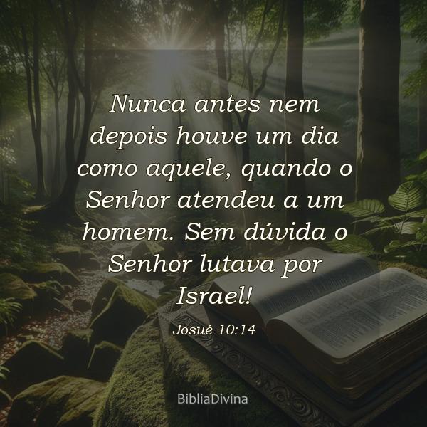 Josué 10:14