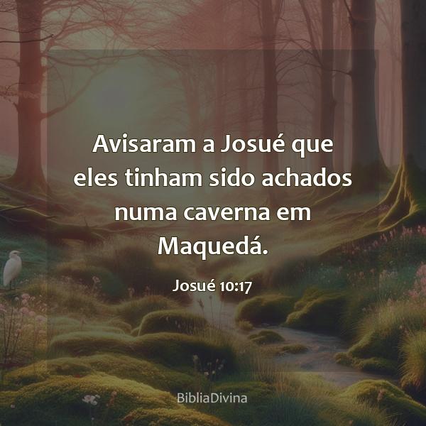 Josué 10:17