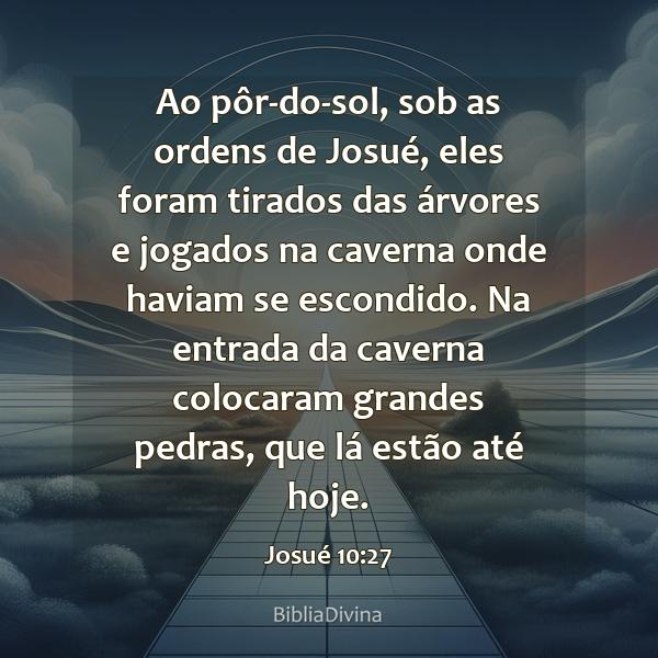 Josué 10:27