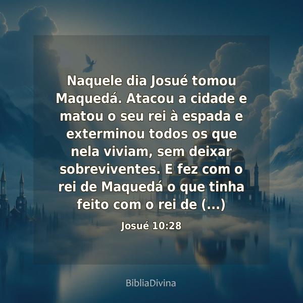 Josué 10:28