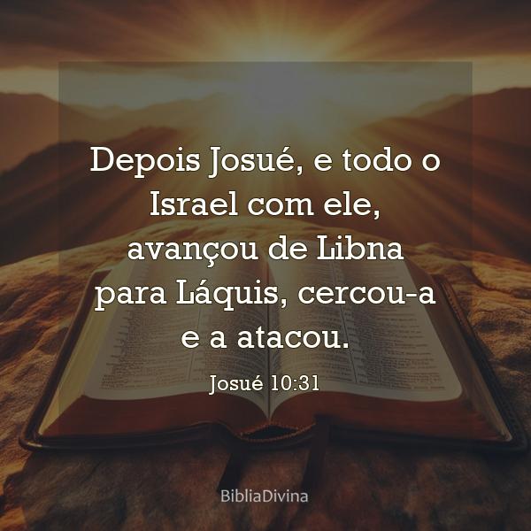 Josué 10:31