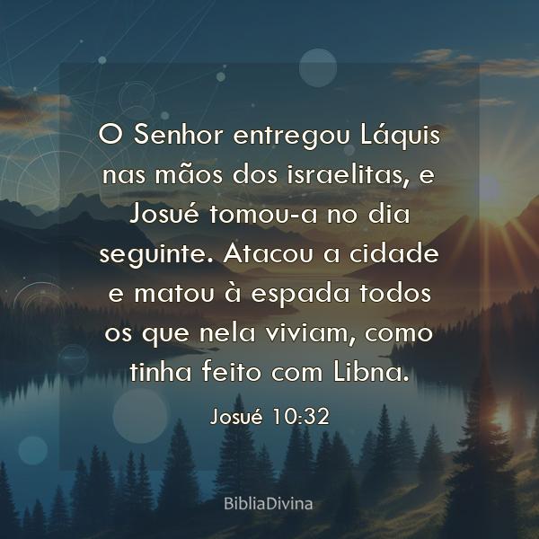 Josué 10:32