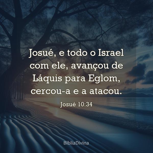 Josué 10:34