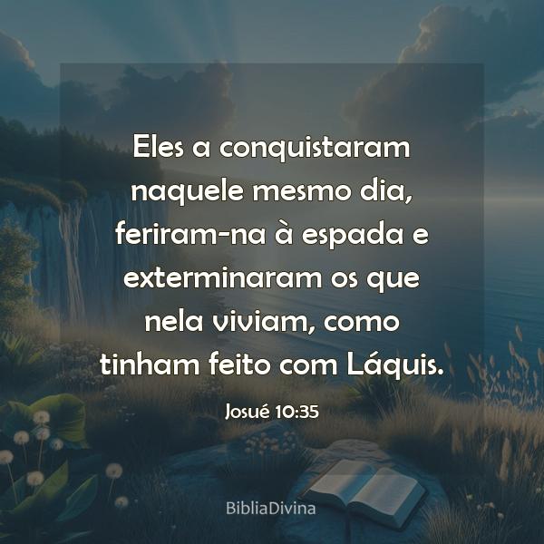 Josué 10:35