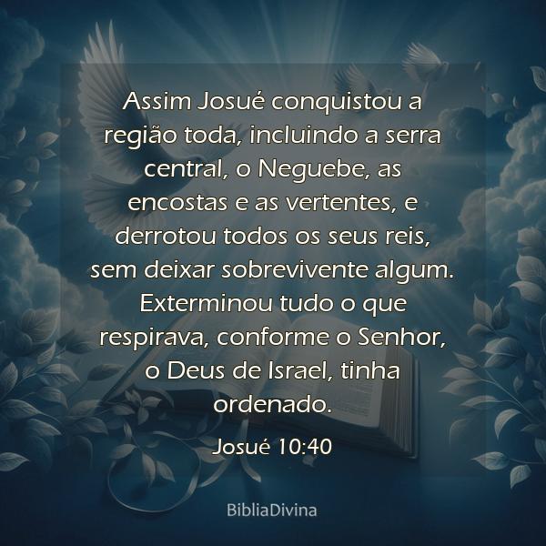 Josué 10:40