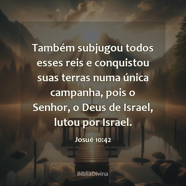 Josué 10:42