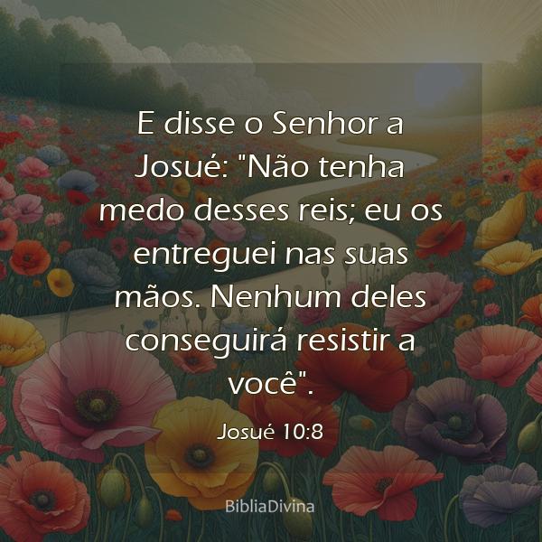 Josué 10:8