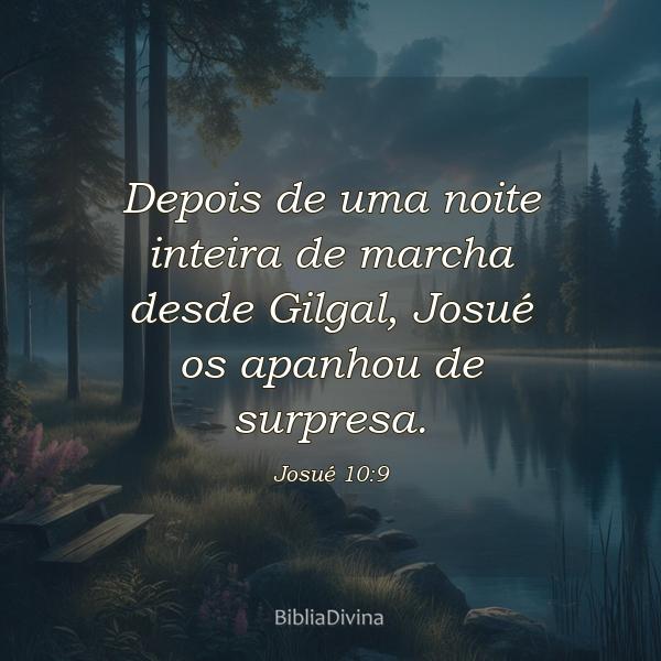 Josué 10:9