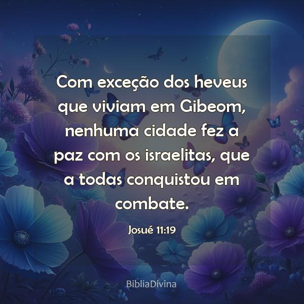 Josué 11:19